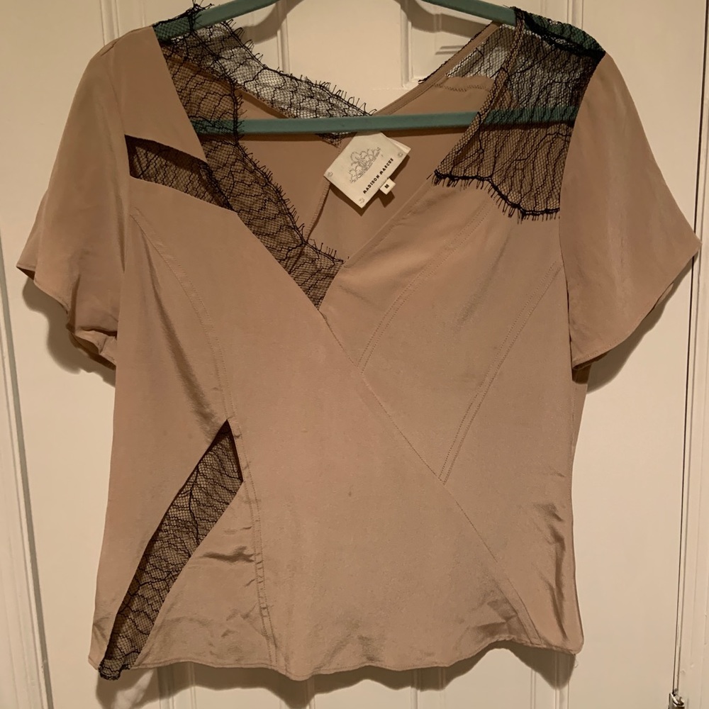 Madison Marcus lace top